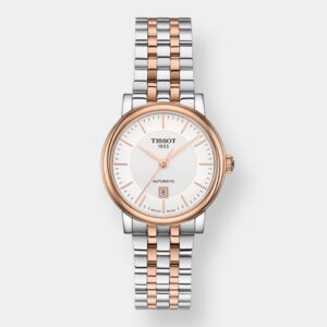 tissot carson automatic lady – bicolor 30mm edelstahl