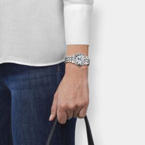 tissot carson premium lady moonphase quarz – silber 32mm