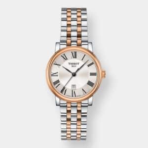 tissot carson premium lady quarz – bicolor 30 mm edelstahl