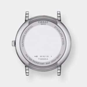 tissot carson premium moonphase quarz – silber 40mm