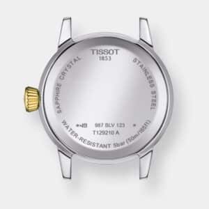tissot classic dream lady quarz bicolor 28mm edelstahl