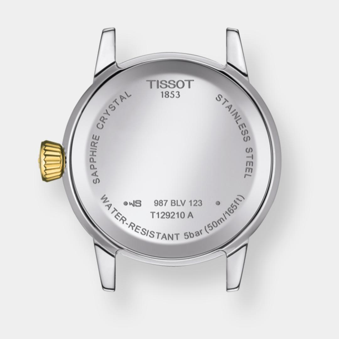 tissot classic dream lady quarz bicolor 28mm edelstahl