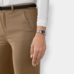 tissot classic dream lady quarz – schwarz 28mm edelstahl
