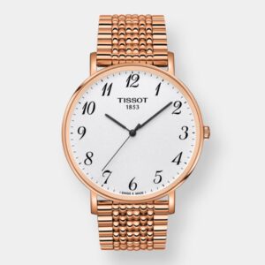 tissot everytime large quarz rosé 42mm edelstahl