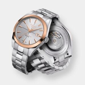 tissot gentleman powermatic 80 – silber gold 40mm edelstahl
