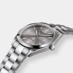 tissot gentleman titan – grau 40mm titanium