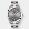 tissot gentleman titan – grau 40mm titanium
