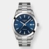 tissot gentleman titan quarz blau 40mm titanium