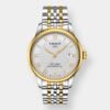 tissot le locle powermatic 80 – bicolor 39mm edelstahl