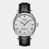 tissot le locle powermatic 80 – silber 39mm leder