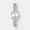 tissot lovely square diamonds quarz – silber 20mm edelstahl