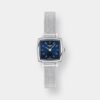 tissot lovely square quarz – blau 20mm edelstahl
