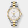 tissot pr 100 cosc automatik bicolor 39mm edelstahl