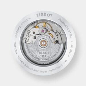 tissot pr 100 cosc automatik bicolor 39mm edelstahl
