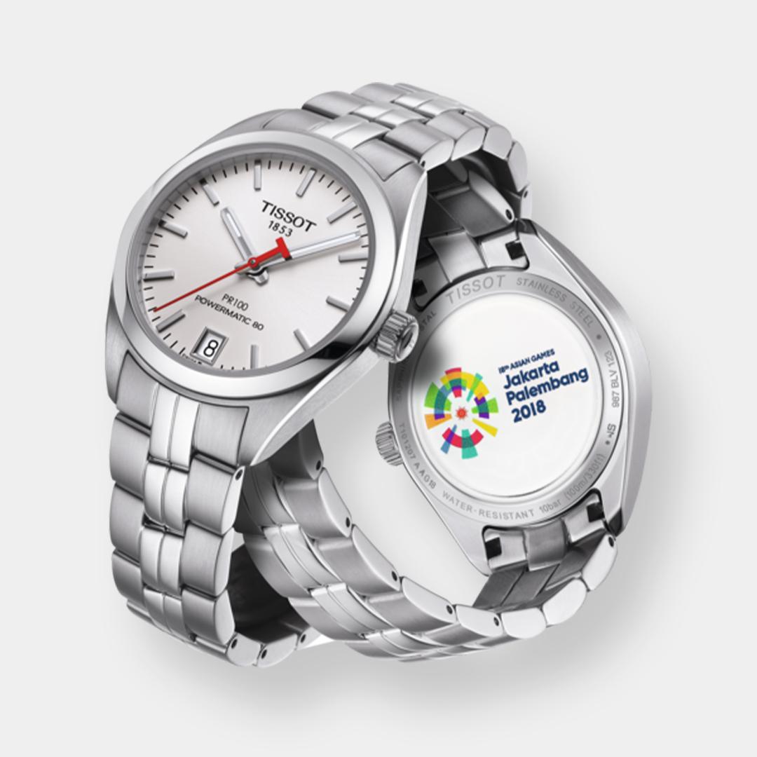 tissot pr 100 lady automatik 33 mm asian games edition