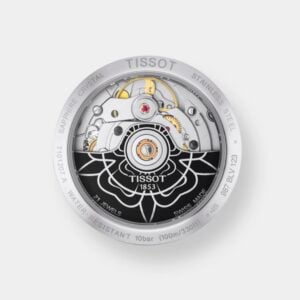 tissot pr 100 lady automatik schwarz 33mm edelstahl