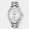 tissot pr 100 powermatic 80 silber 39mm edelstahl