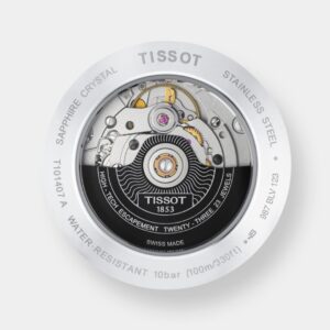 tissot pr 100 powermatic 80 silber 39mm edelstahl