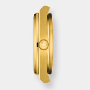 tissot prx 35 quarz – gold 35mm edelstahl