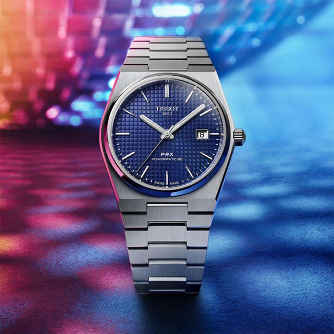 tissot prx 40 205 powermatic 80 – blau 40mm edelstahl
