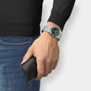 tissot prx 40 205 powermatic 80 – grün 40mm edelstahl