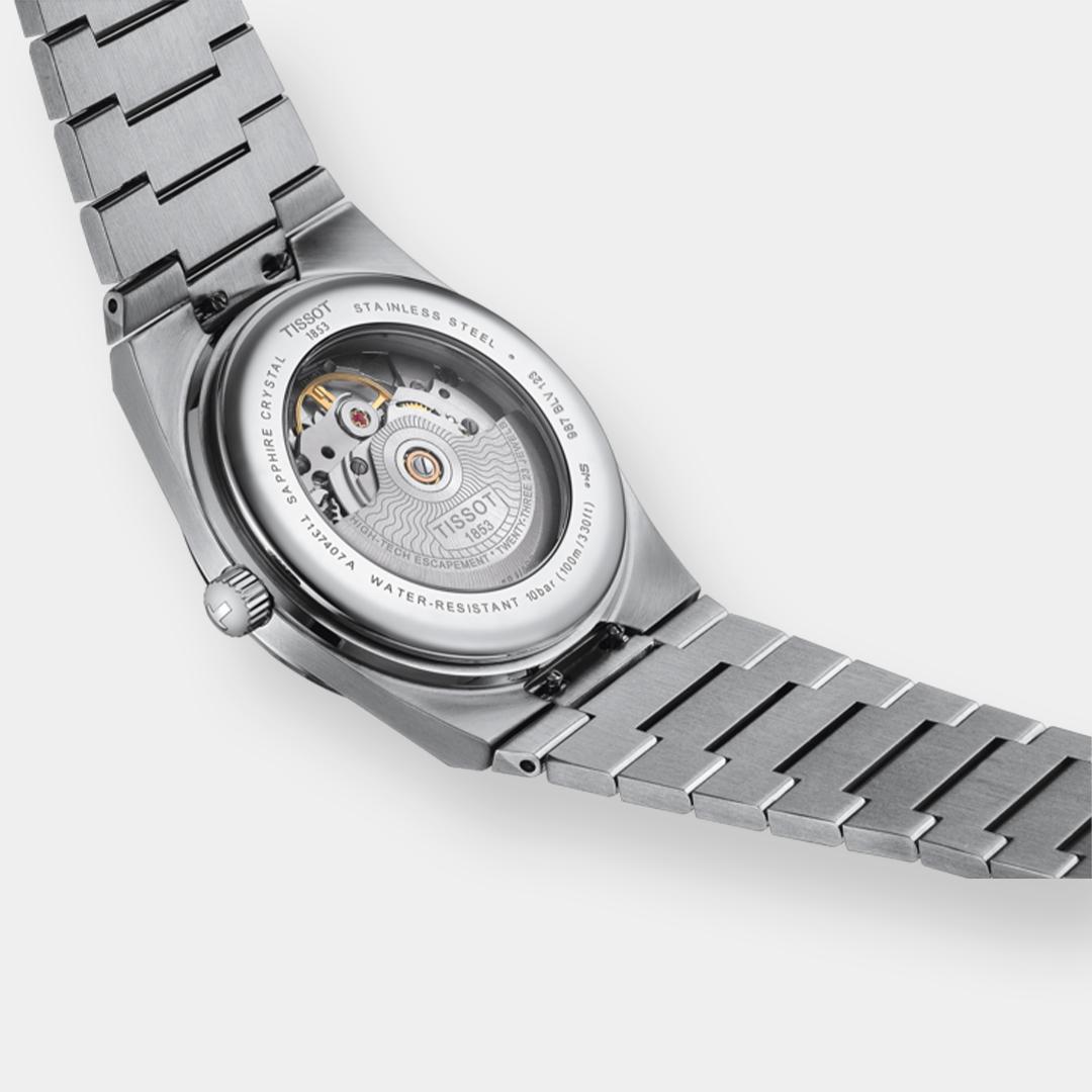 tissot prx 40 205 powermatic 80 – silber 40mm edelstahl