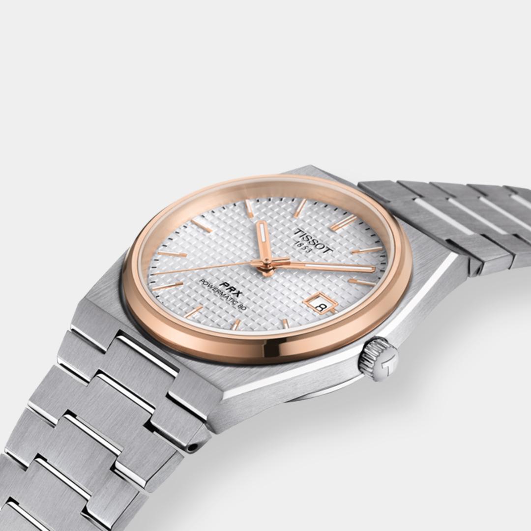 tissot prx 40 205 powermatic 80 – silber 40mm edelstahl