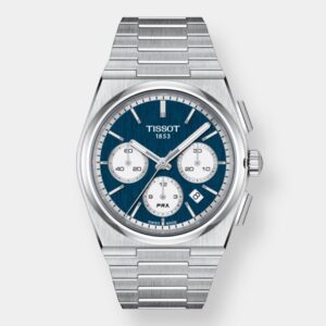 tissot prx automatik chronograph – blau 42mm edelstahl