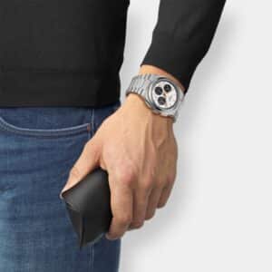 tissot prx automatik chronograph weiß 42mm