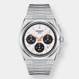 tissot prx automatik chronograph weiß 42mm
