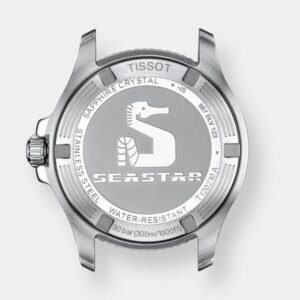tissot seastar 1000 damen quarz – blau 36mm edelstahl