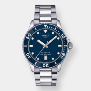 tissot seastar 1000 quarz blau 40mm edelstahl