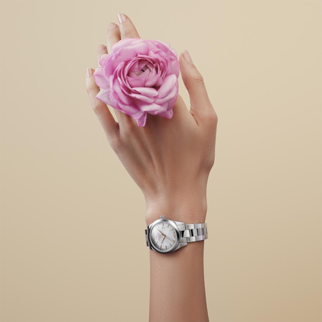 tissot t my lady quarz set – perlmutt 29 mm edelstahl