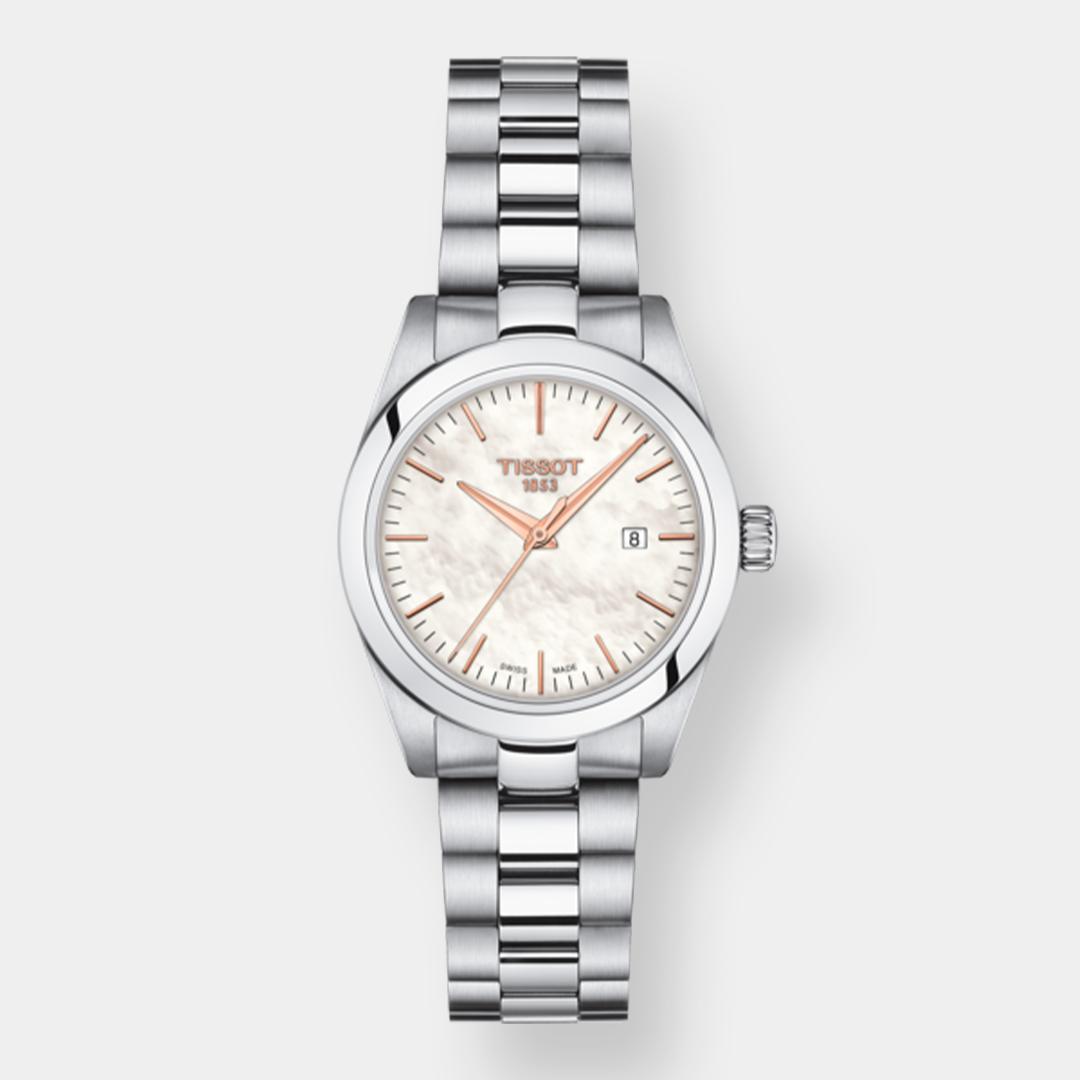 tissot t my lady quarz set – perlmutt 29 mm edelstahl