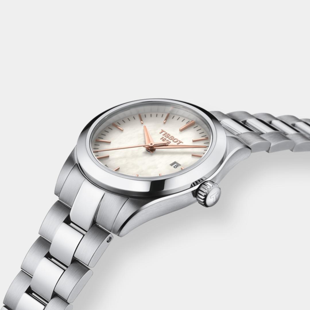 tissot t my lady quarz set – perlmutt 29 mm edelstahl