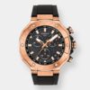 tissot t race chronograph quarz – schwarz 45mm rosé pvd