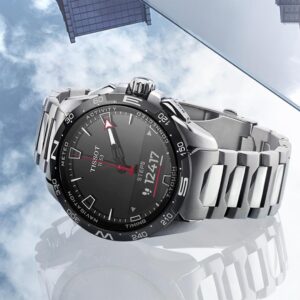 tissot t touch connect solar titan smartwatch – 47 mm