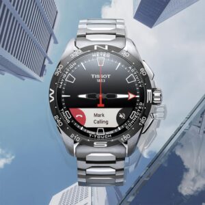 tissot t touch connect solar titan smartwatch – 47 mm