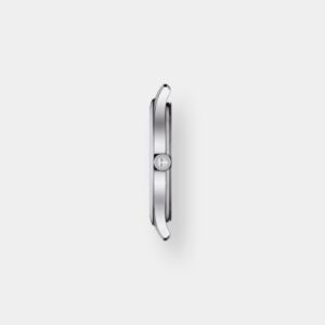 tissot tradition 5.5 lady quarz – silber 31mm leder braun