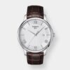 tissot tradition quarz – silber 42mm edelstahl
