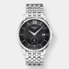 tissot tradition small second – schwarz 40mm edelstahl