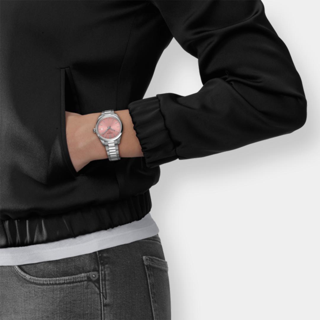 Tissot PR 100 Quarz – Rosa 34mm Edelstahl – Bild 4