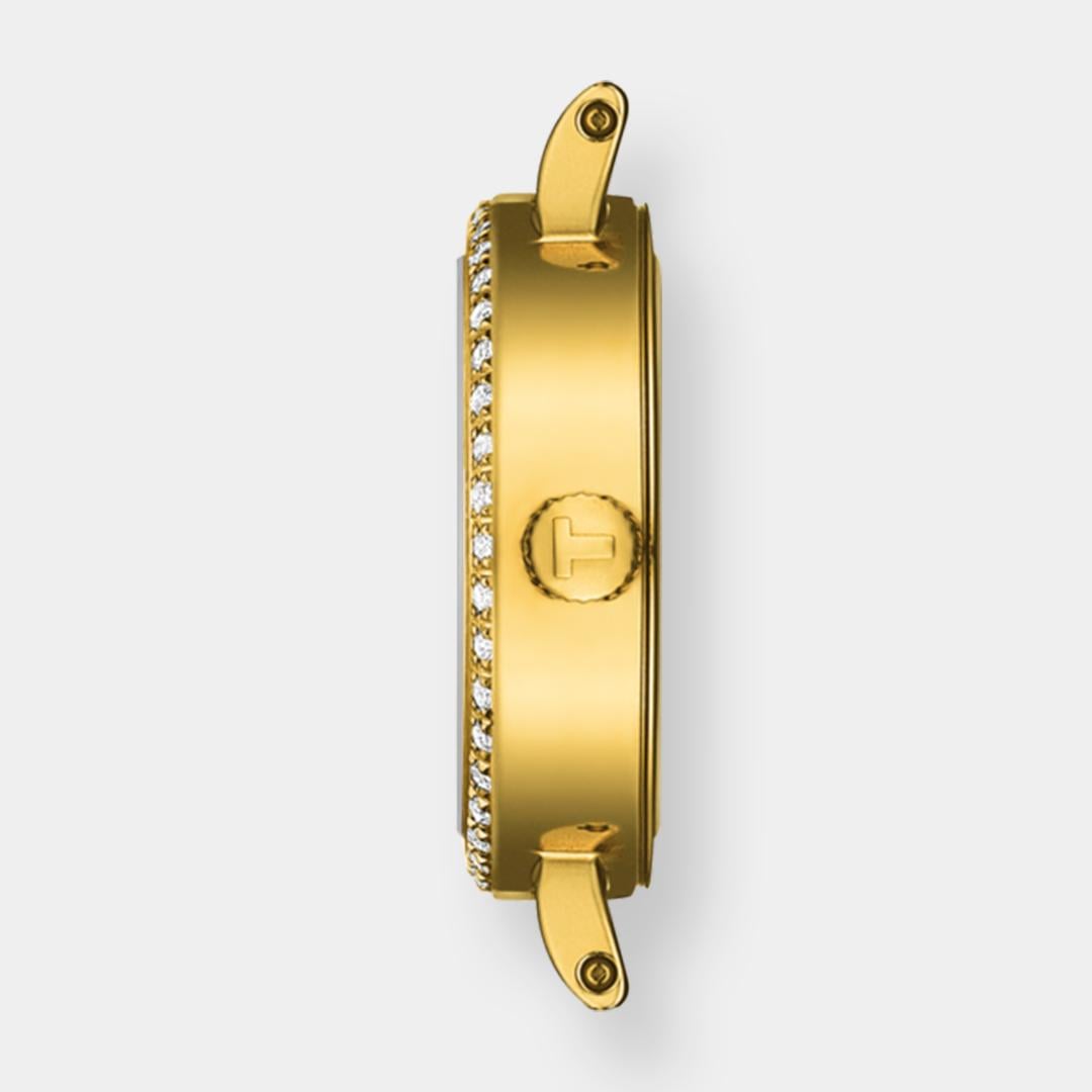 Tissot Lovely Round Quarz – Gold Perlmutt 20mm Diamanten – Bild 3