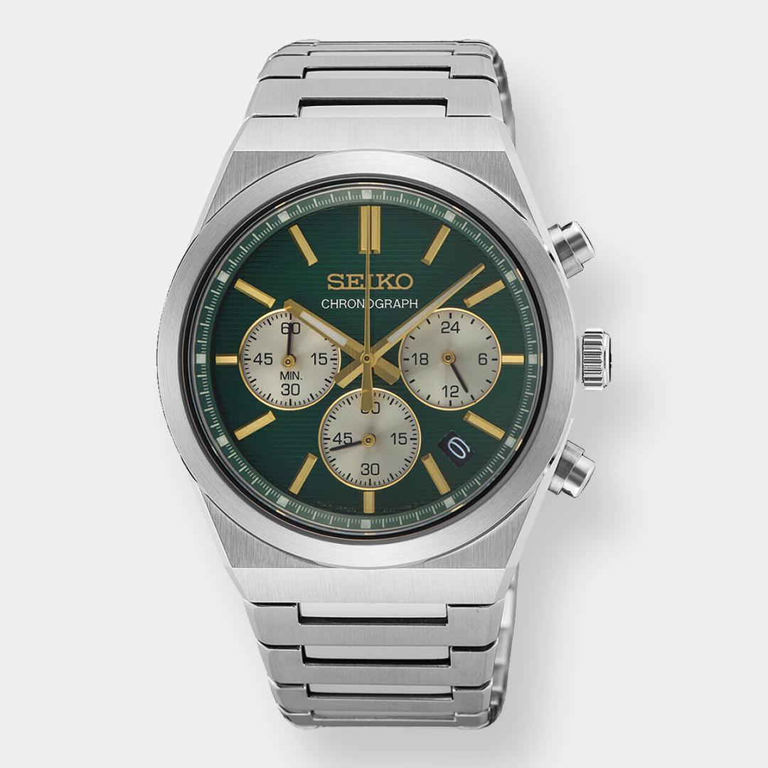 Seiko Conceptual Chronograph – Grün 40mm Edelstahl