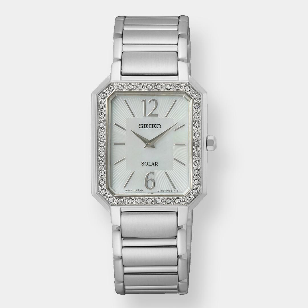Seiko Conceptual Lady Solar – Perlmutt 35mm Edelstahl