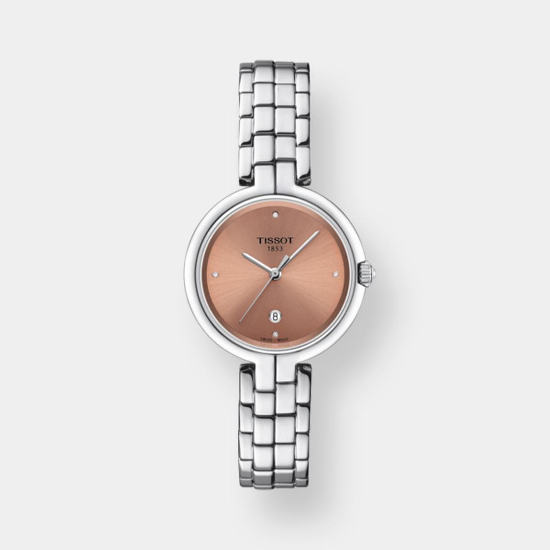Tissot Flamingo Diamonds – Rosé 30mm Edelstahl