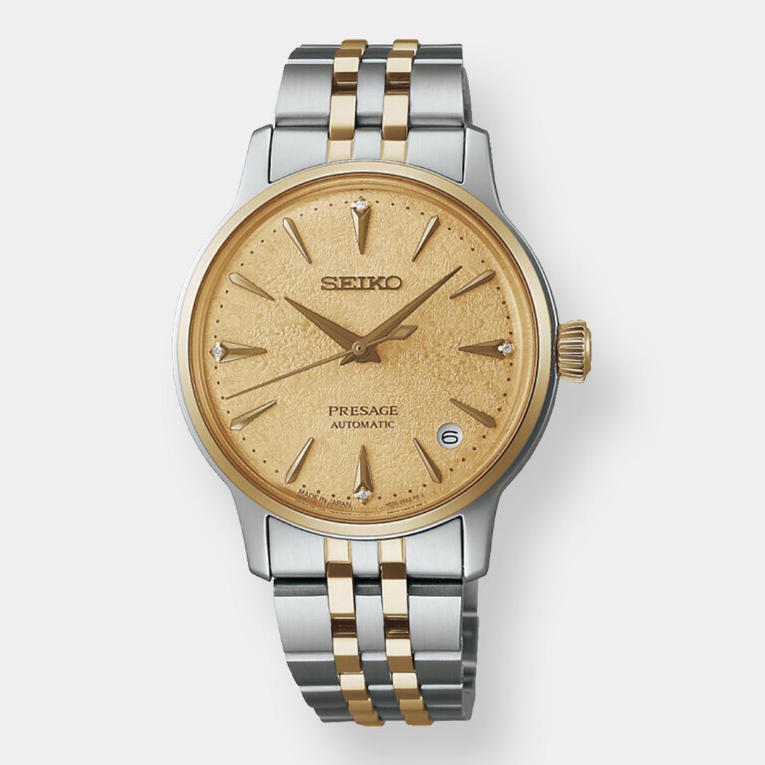 Seiko Presage Cocktail Time – Gold 34mm Bicolor Edelstahl