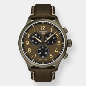 Tissot Chrono XL Vintage Quarz – Grün 45mm Khaki PVD