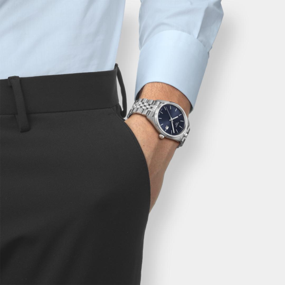 Tissot Ballade Quarz – Blau 40mm Edelstahl – Bild 4
