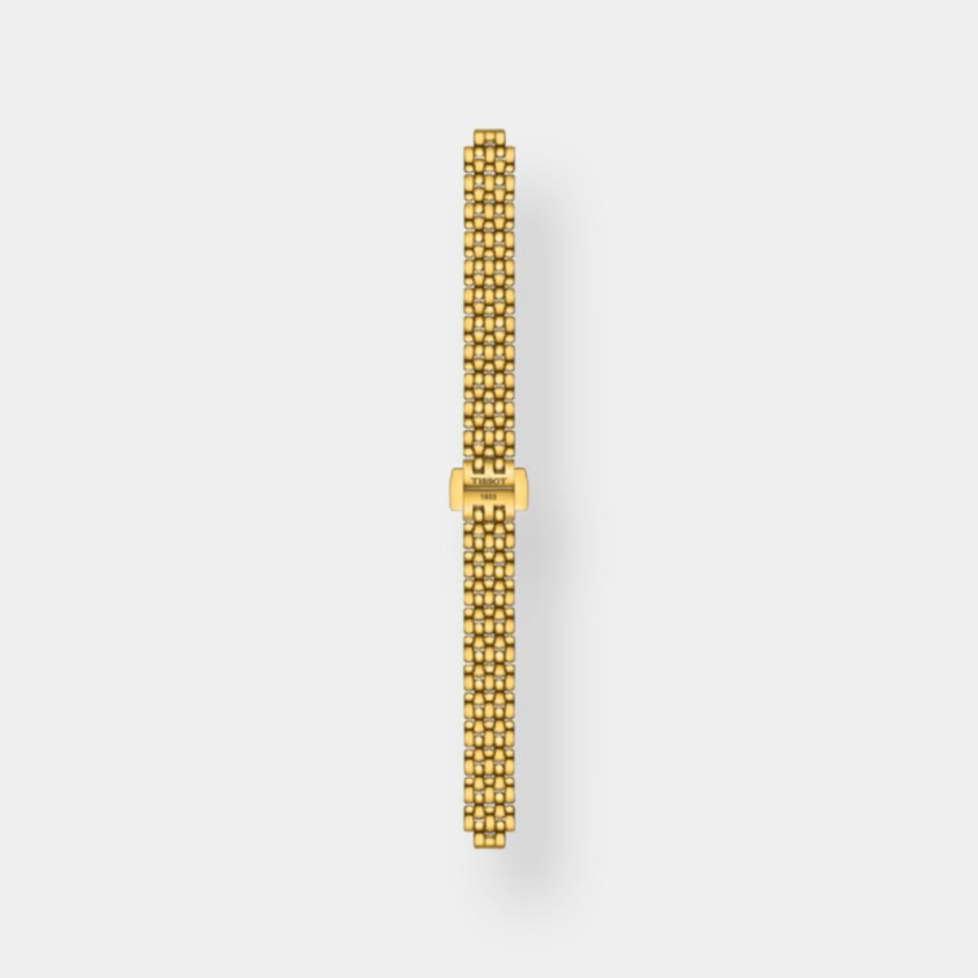 Tissot Lovely Round Quarz – Gold Perlmutt 20mm Diamanten – Bild 4